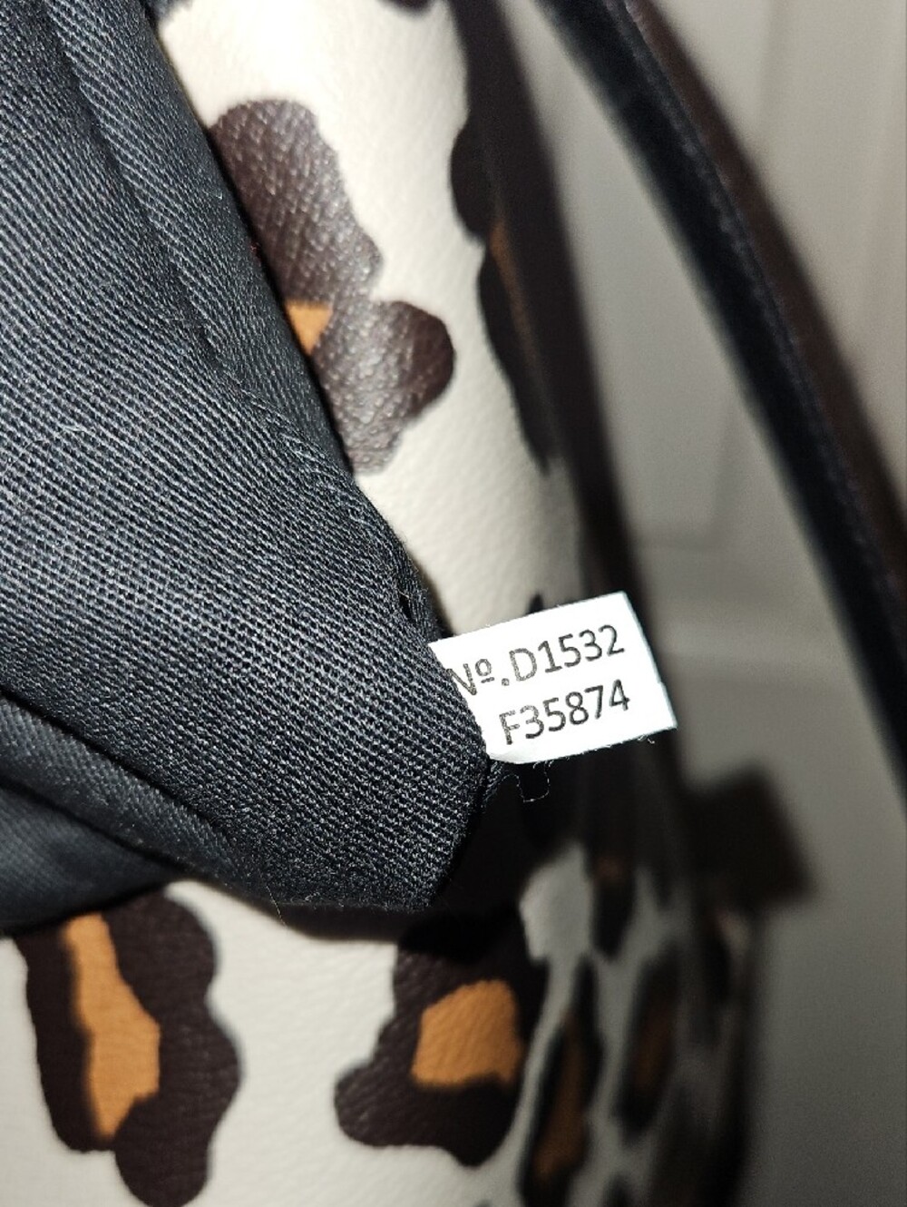 COACH EUC Leopard-Print City Tote - Picture 7 of 13